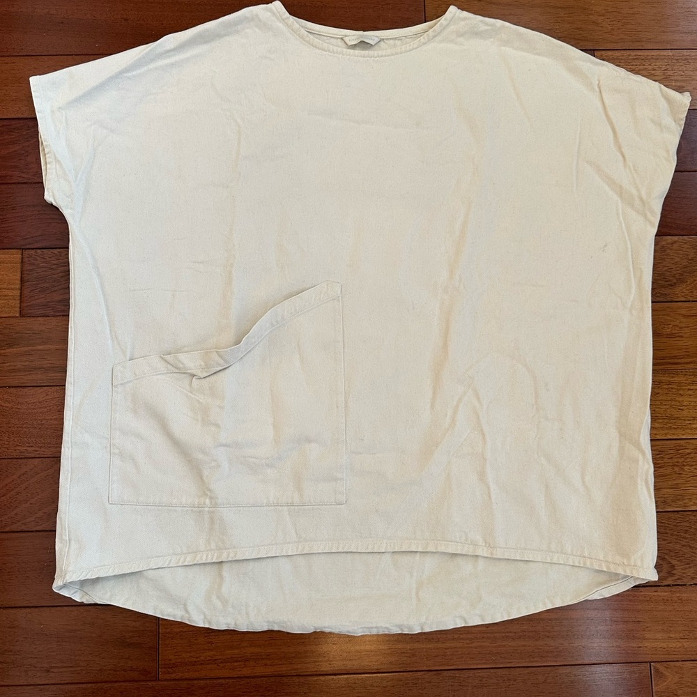 Elizabeth Suzann Harper tunic cotton twill